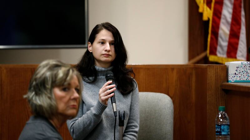 Gypsy Rose Blanchard during the trial of her ex-boyfriend Nicholas Godejohn in 2018 (Nathan Papes/The Springfield News-Leader via AP)