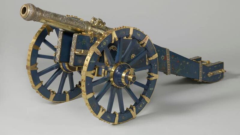 The Cannon of Kandy, which was taken from Sri Lanka, is among the items being returned (Rijksmuseum via AP)