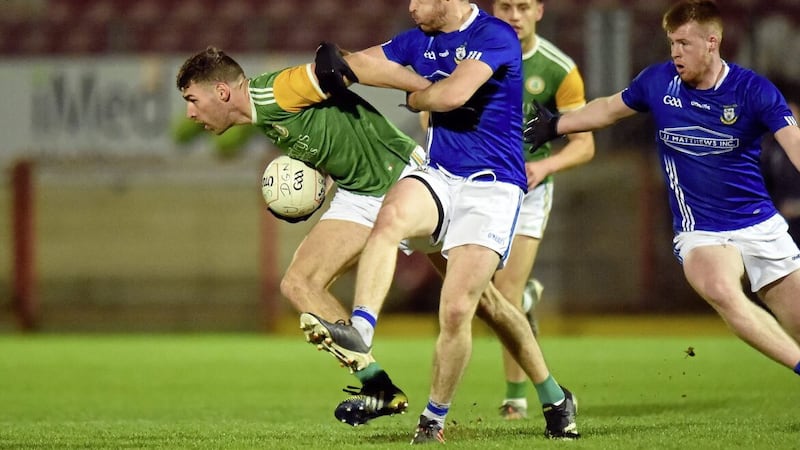 Dungannon&#39;s Padraig McNulty has been dogged with setbacks since breaking his arm in February during Tyrone&#39;s Allianz League match against Donegal 