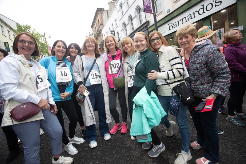 Some of the participants pictured before taking part in Saturday's world record attempt. (PHOTO: JIM MCCAFFERTY PHOTOGRAPHY)