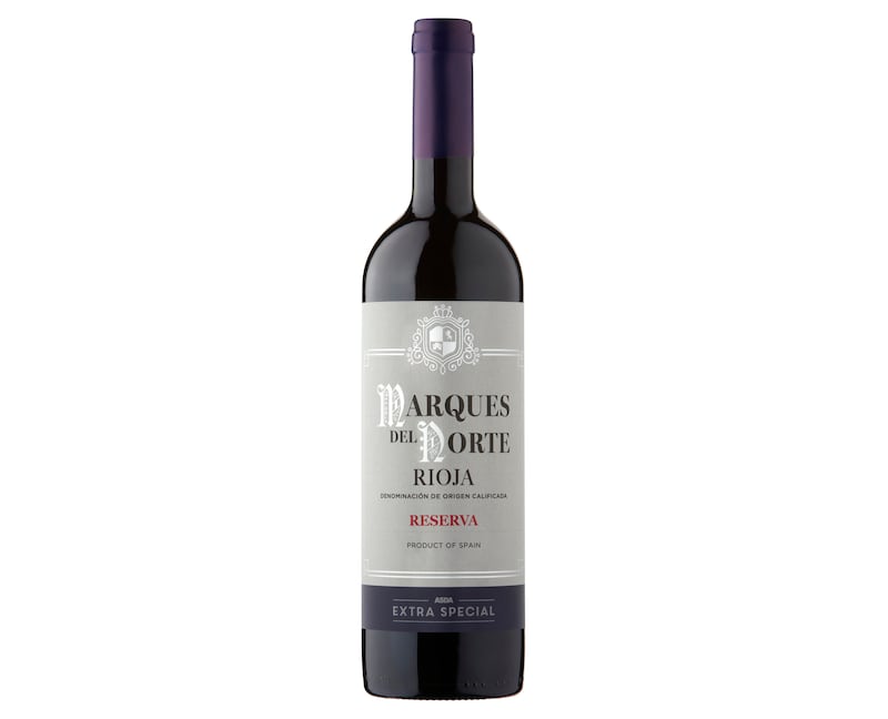 Asda Extra Special Marques del Norte Rioja Reserva, Spain, Asda