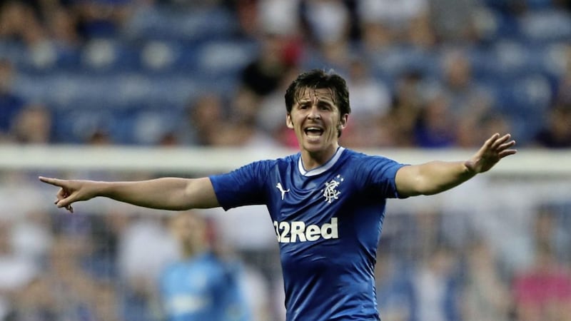 Joey Barton's contract with Rangers was terminated this week. Picture by PA