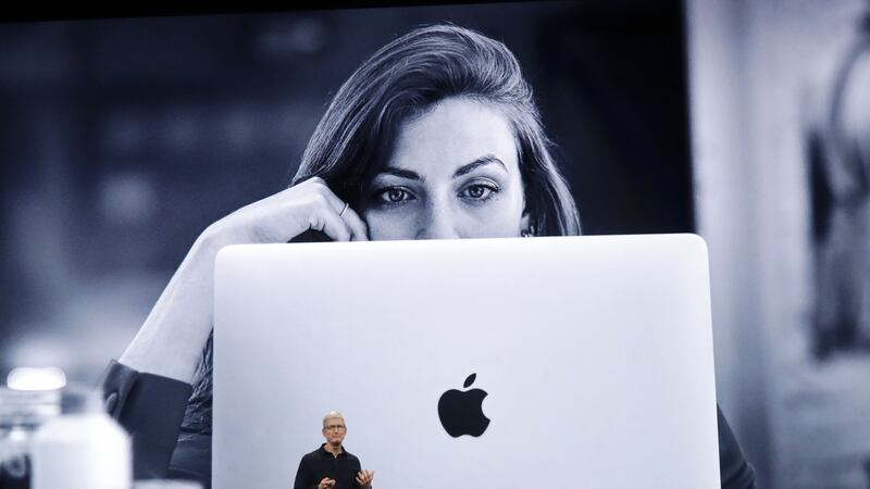 The CEO denied suggestions the Sign In With Apple feature was a criticism of the data collection of Google and Facebook.