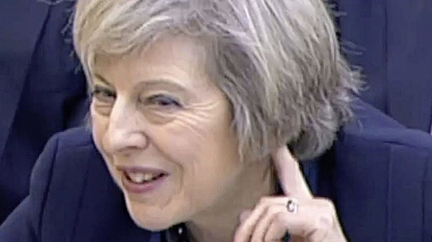 Prime Minister Theresa May gives evidence to the Commons Liaison Committee in Portcullis House, London. Picture: PA Wire