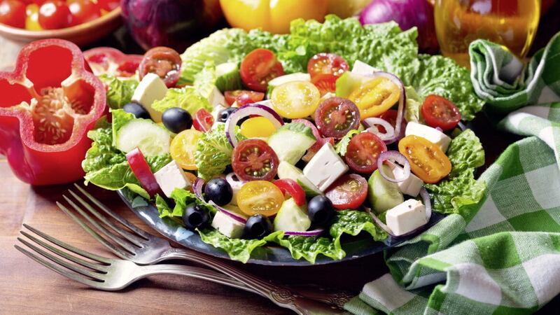 A Mediterranean-style diet and plenty of fruit and vegetables can play an important role in tackling high blood pressure 