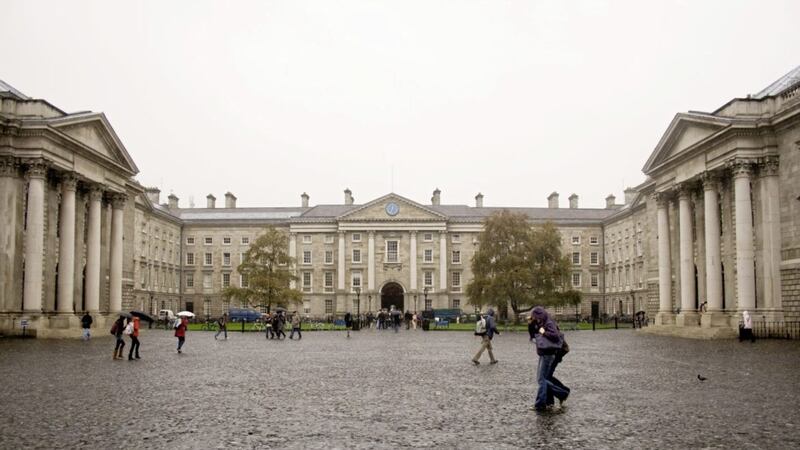 Trinity College Dublin.&nbsp;CAO points to gain a place on some third-level courses in the Republic have gone up