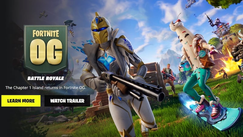 The makers reported the ‘biggest day in Fortnite’s history’ (Screengrab/PA)