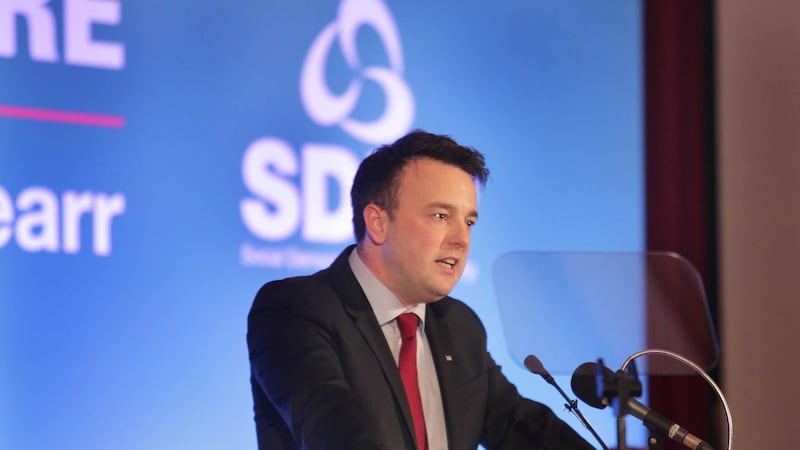 SDLP leader Colum Eastwood has<span style="color: rgb(51, 51, 51); font-family: sans-serif, Arial, Verdana, &quot;Trebuchet MS&quot;;  line-height: 20.8px;">&nbsp;recognised that the unification momentum has stalled.</span>&nbsp;Picture by Margaret McLaughlin