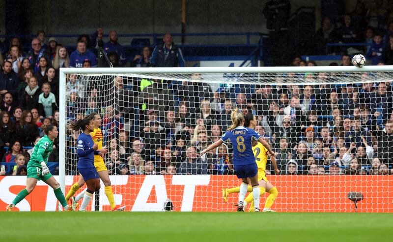 Melanie Leupolz’s miss also proved costly for Chelsea