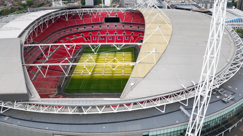 Wembley is one of the venues which could host matches at Euro 2028 (PA)