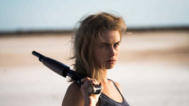 Lucy Fry stars as Eve Thorogood in the TV adaptation of Aussie horror Wolf Creek 