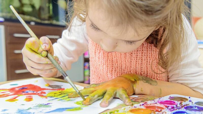 Good old fashioned messy play is essential to boost your child&#39;s motor skills 