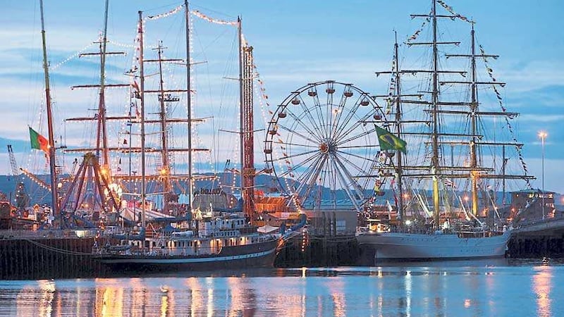 Tall ships will be a central part of this weekend's maritime festival