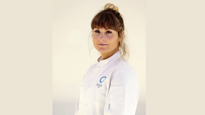 Merchant Hotel head pastry chef Sarah Jade Jameson. Picture by Mal McCann 