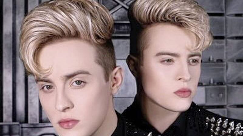 Singing siblings Jedward hit out at the protest 