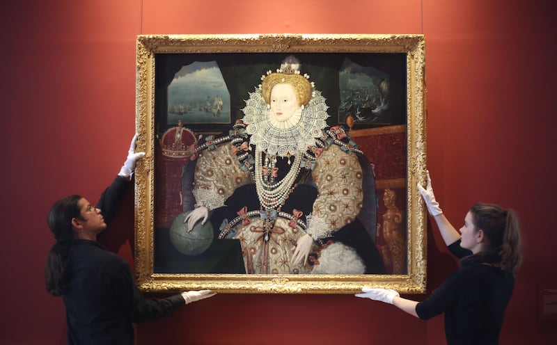 A portrait of Elizabeth I