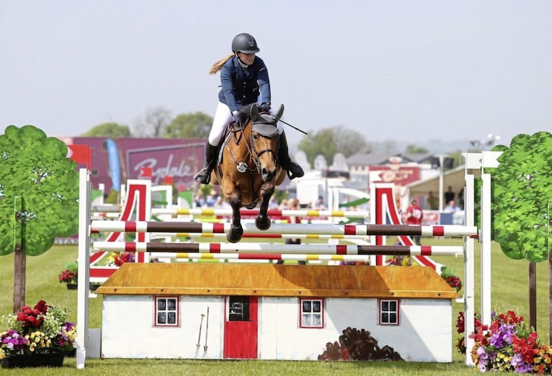 Show-jumping at the Balmoral Show. Picture by Mal McCann 