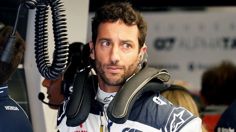 Daniel Ricciardo avoided injury (Tim Goode/PA)
