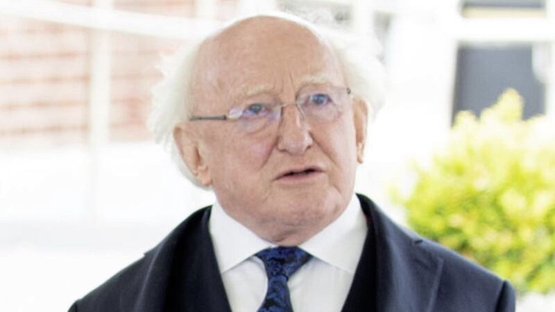 President Michael D. Higgins turns 80 on Sunday. Picture by Julien Behal 