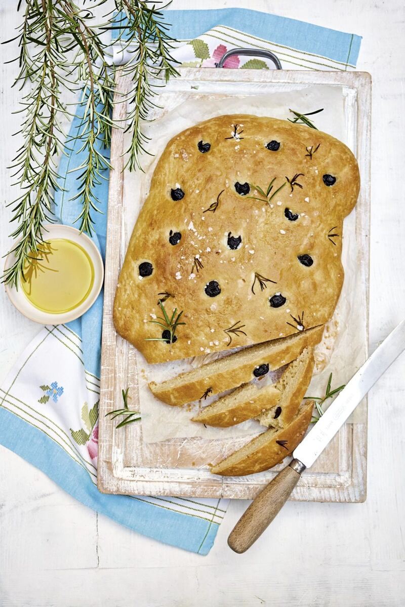 Irini Tzortzoglou&#39;s olive and rosemary bread 