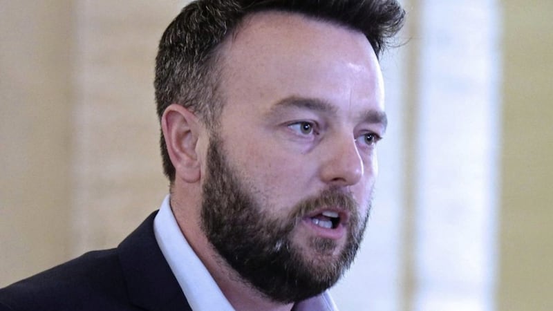 SDLP leader Colum Eastwood.Picture by Hugh Russell. 