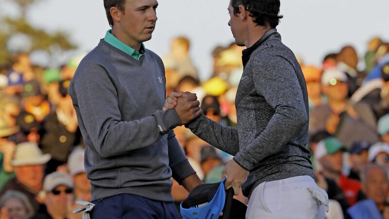 Is Jordan Spieth versus Rory McIlroy the latest sporting super match-up?<br />Picture by AP&nbsp;