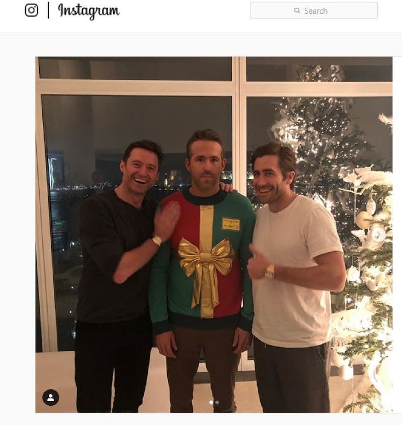 Ryan Reynolds posted the snap on Instagram