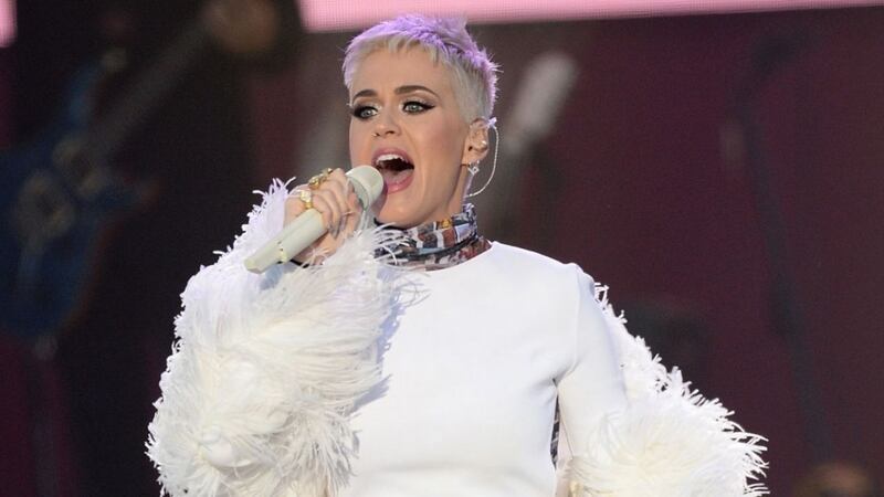 Katy Perry said she was ‘honoured and humbled’ to be at the concert.