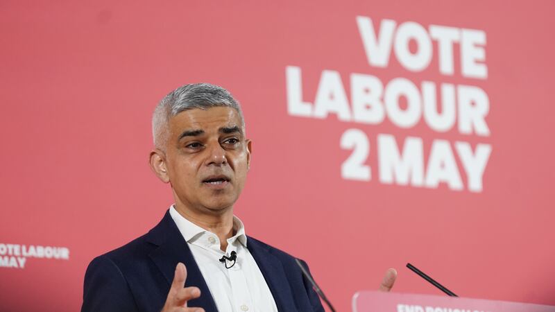 Mayor of London Sadiq Khan urged young people to vote on May 2
