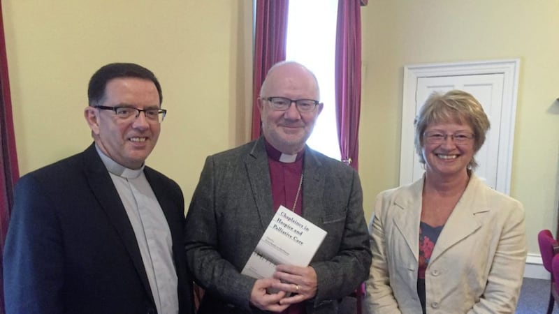 PEOPLE MATTER: Rev Matthew Hagan, Archbishop of Armagh Dr Richard Clarke and the Rev Caroline McAfee contributed to Chaplaincy in Hospice and Palliative Care. &quot;People matter as much at the end of their earthly lives as at any other time,&quot; argues Dr Clarke. 