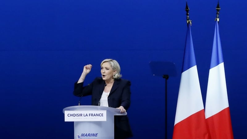 Passages from her speech seemed to have striking similarities to a speech Francois Fillon gave in April.