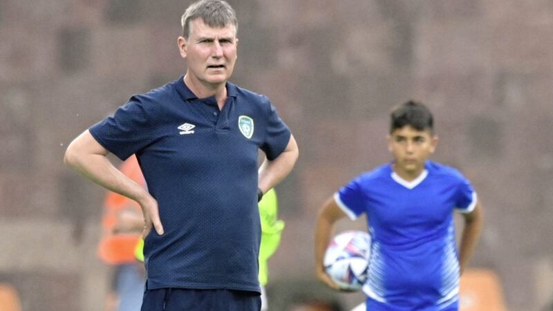 Ireland coach Stephen Kenny hopes to bounce back against Ukraine tonight 