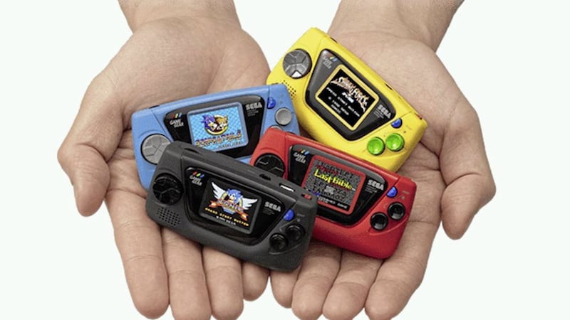 Sega&#39;s Game Gear Micro &ndash; only those with tiny Trump hands will be able to play it 