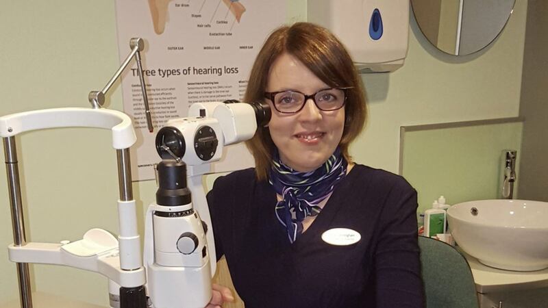Paula Cunningham, store director at Specsavers Connswater 