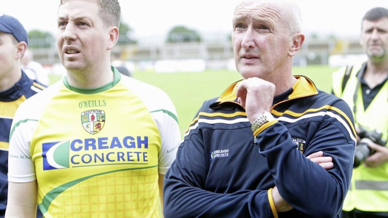 Antrim joint manager Dominic McKinley says he is in favour of the Central Council proposals for reform of the hurling championship. Picture by Colm O&#39;Reilly 