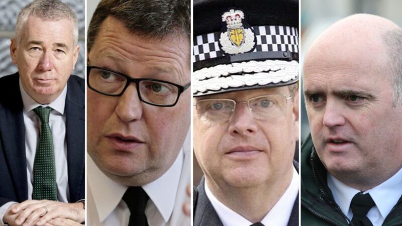 (Left to right) Jon Boutcher, Stephen Martin, and Mark Hamilton are reported to be among candidates for the chief constable role&nbsp;