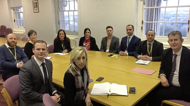 The Stormont meeting between the DUP and Love Equality  