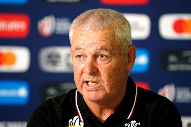Warren Gatland does not have a full-strength side available