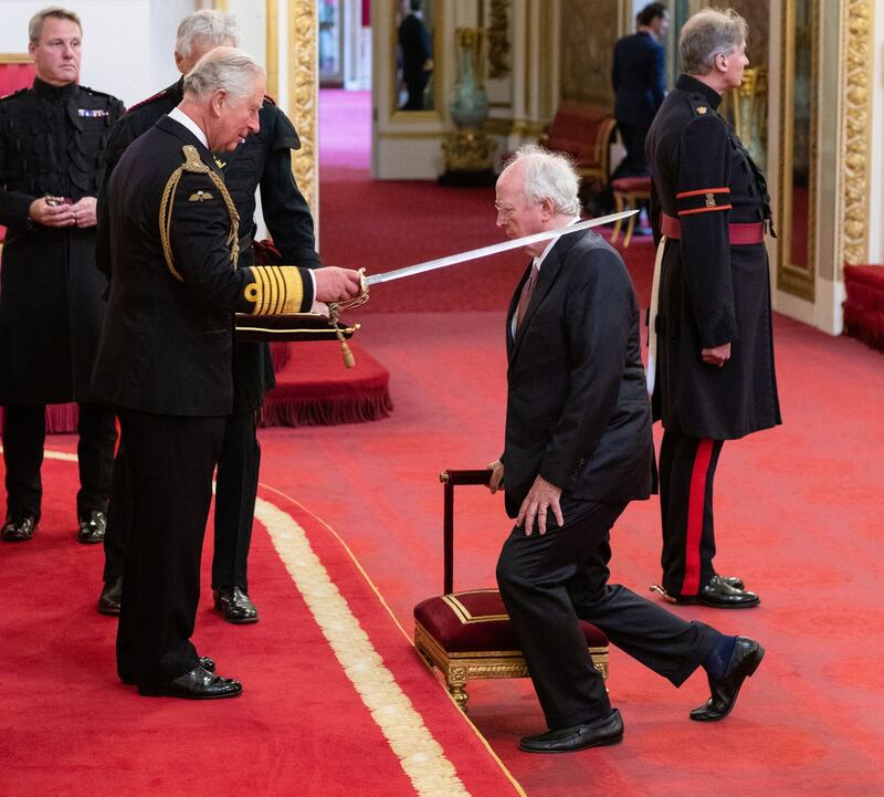 Sir Philip Pullman is made a Knight Bachelor of the British Empire 