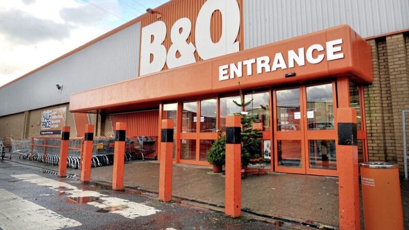 Sales at the DIY chain B&amp;Q fell 4.7 per cent in the three months to July 31 