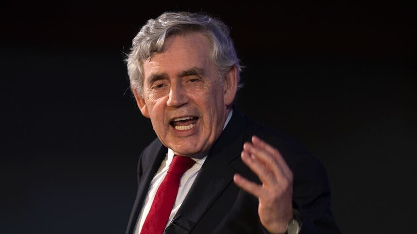 Former prime minister Gordon Brown (Jane Barlow/PA)