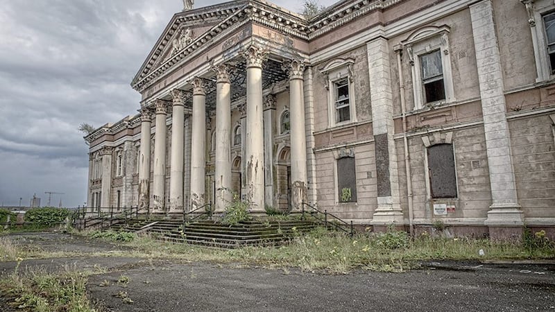 Crumlin Road Courthouse has been named among the UK's most famous abandoned buildings