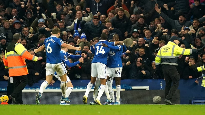 Everton enjoyed victory over Newcastle (Martin Rickett/PA)
