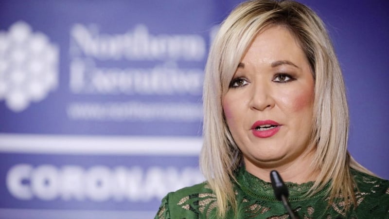 Deputy First Minister Michelle O&#39;Neill has said the coronavirus pandemic must be a turning point for society. 