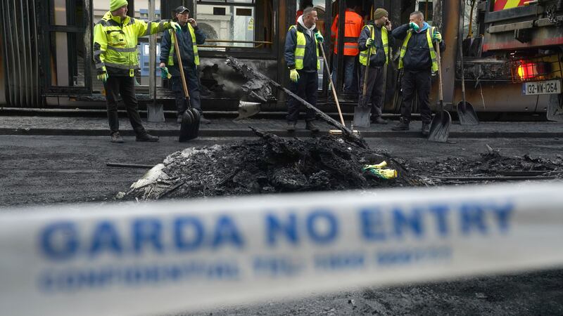 Tens of millions of euro of damage was caused in Dublin during recent riots (Brian Lawless/PA)
