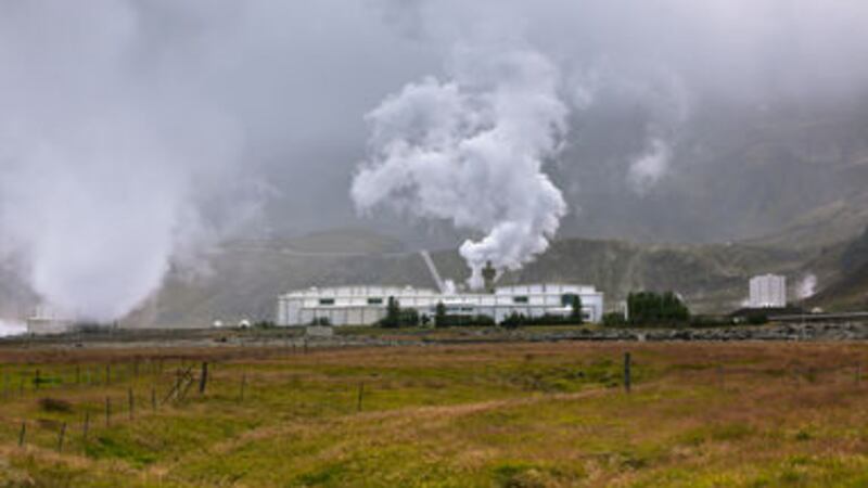 A geothermal power station in Iceland. Image: Getty&nbsp;