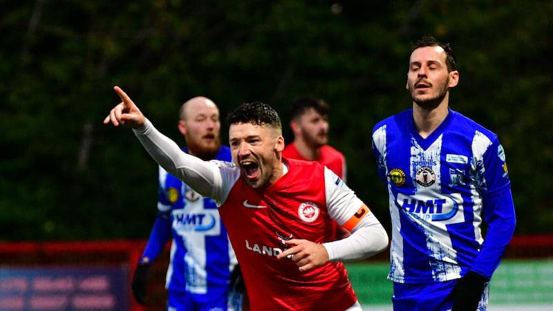 Tomas Cosgrove believes Larne's second half performance against Helsinki in last week's first leg gives them hope for the return leg against the Finns on Wednesday evening