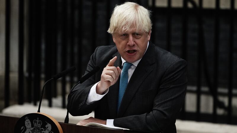 Former British Prime Minister, Boris Johnson. Picture by Aaron Chown/PA