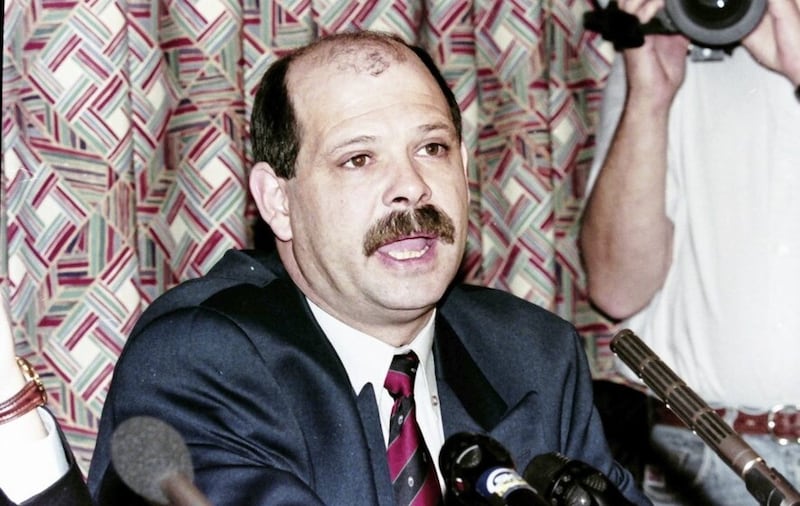 The late David Ervine who is the focus of The Man Who Swallowed A Dictionary