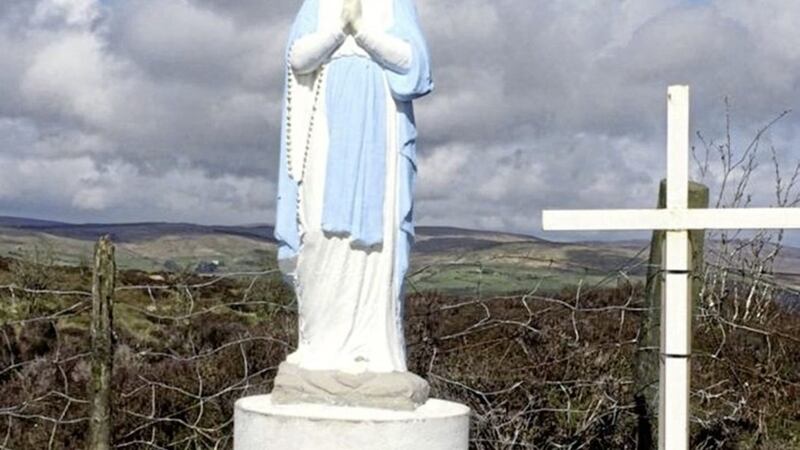 A council has ordered the removal of a statue of the Virgin Mary in Co Tyrone  